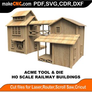 HO Scale Railway Buildings Acme Tool & Die