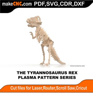 The Gigantic T-Rex Plasma Version Arc Stainless Steel Aluminum Torch CAD Solidworks