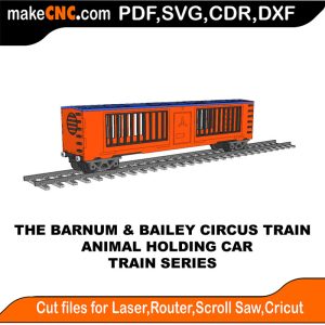Barnum & Bailey Animal Storage Car Circus Train