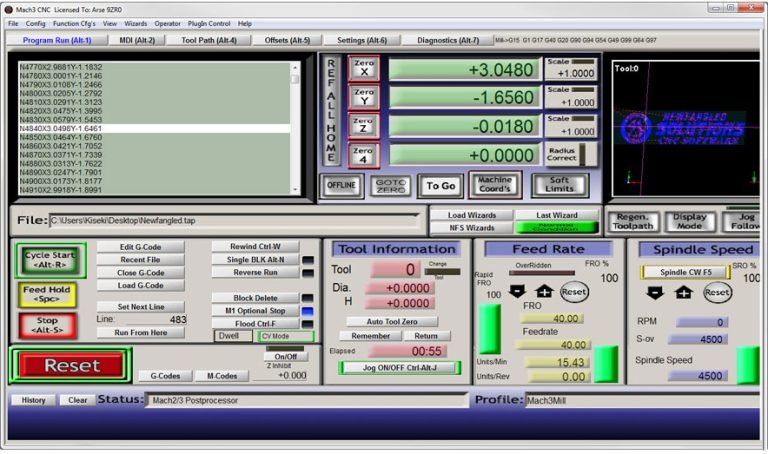 MACH 3: 6 Axis CNC Stepper and Servo Motor Control Software by Artsoft ...