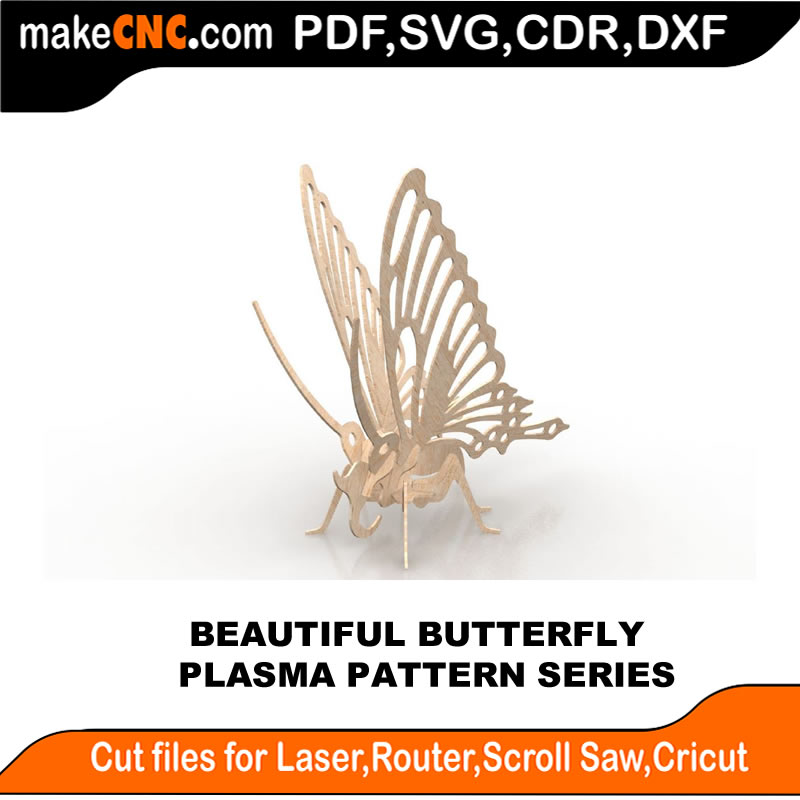 The Beautiful Butterfly Plasma Version : CNC Plasma or Metal Cutting ...