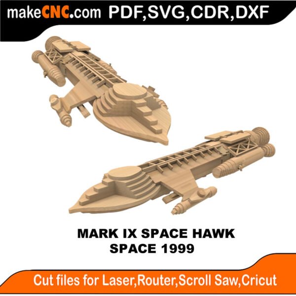 3D Puzzle Pattern for CNC Laser Router Silhouette Die Cutter Scroll Saw Model DXF SVG Plans Toy Laser Cricut Silhouette