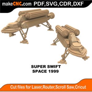 3D Puzzle Pattern for CNC Laser Router Silhouette Die Cutter Scroll Saw Model DXF SVG Plans Toy Laser Cricut Silhouette