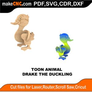 3D Puzzle Pattern for CNC Laser Router Silhouette Die Cutter Scroll Saw Model DXF SVG Plans Toy Laser Cricut Silhouette
