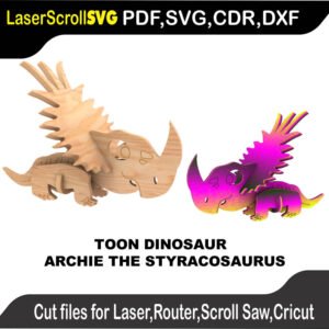 Easy-to-Assemble Wooden Puzzle Perfect for CNC Router Laser Cutting Scroll Saw Plasma 3D Puzzle Pattern Perfect for Silhouette Cutting Silver Bullet Cricut K-40 3018 CNC