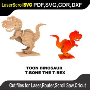 A Detailed Pattern for Creating a 3D Wooden Puzzle Designed for Laser Cutting Machines featuring Slotted Parts for Easy Assembly