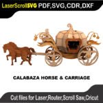 Scroll Saw Model DXF SVG Plans Toy Laser Cricut Silhouette