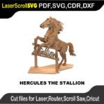 Easy-to-Assemble Wooden Puzzle Perfect for CNC Router Laser Cutting Scroll Saw Plasma