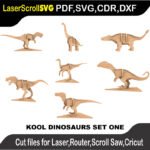 3D Puzzle Pattern Perfect for Silhouette Cutting Silver Bullet Cricut K-40 3018 CNC