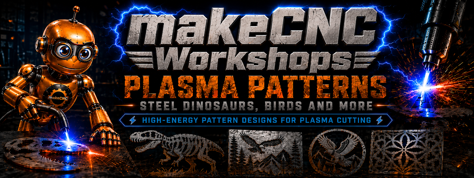 makeCNC Workshops CNC Plasma Patterns