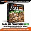 makeCNC Workshops Easy STL Converter Free software box – small downloads, full-size reliefs