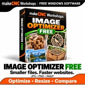 makeCNC Workshops Image Optimizer Free — JPG, PNG and WebP image optimization for Windows