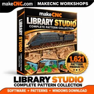 makeCNC Workshops Library Studio — Complete Pattern Collection