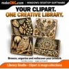 Browse clipart and image collections with Library Studio - illustrative artwork examples