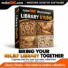 Organise bas-relief collections with Library Studio - illustrative decorative relief examples